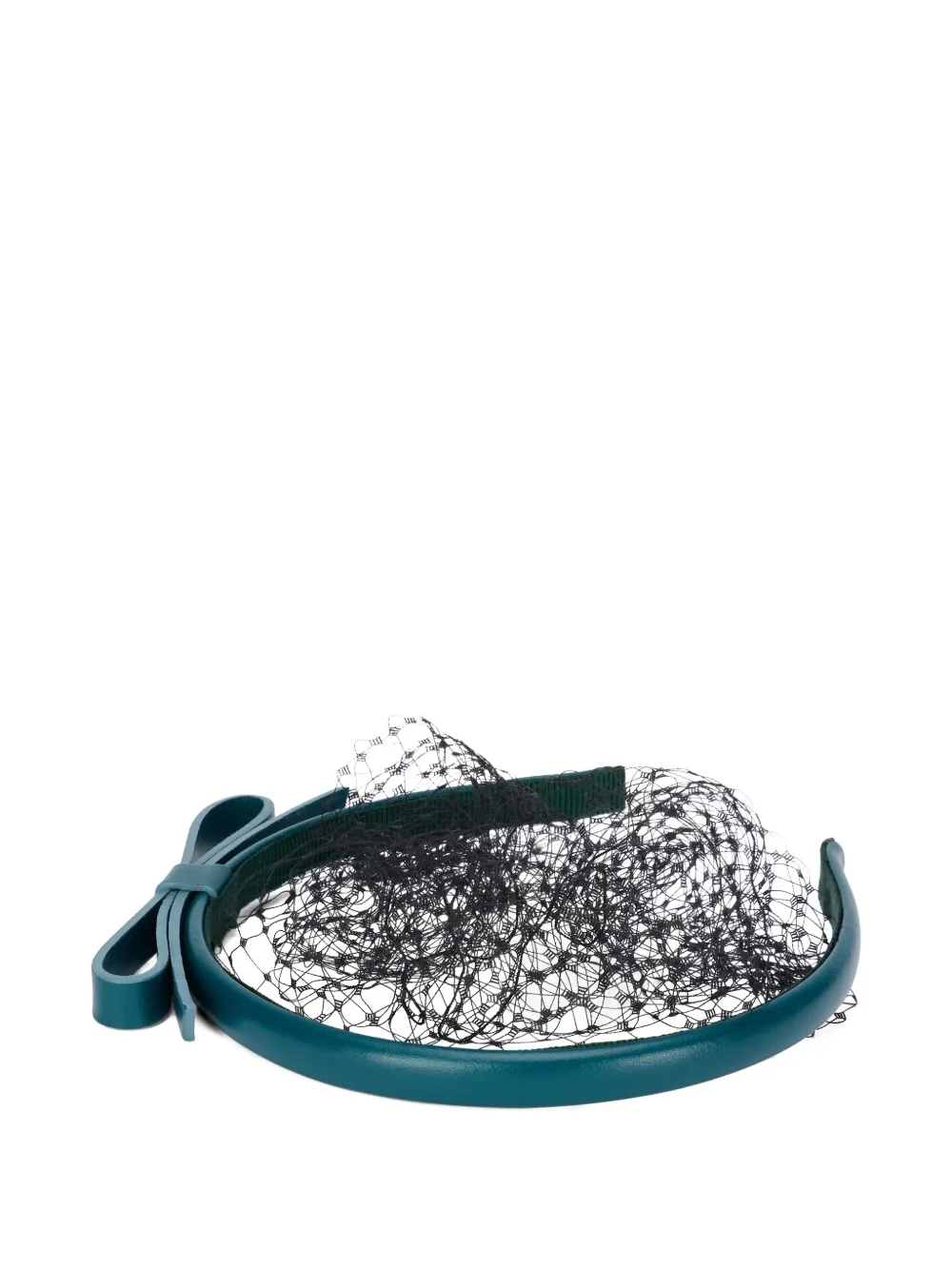 RED(V) bow net headwear - Verde