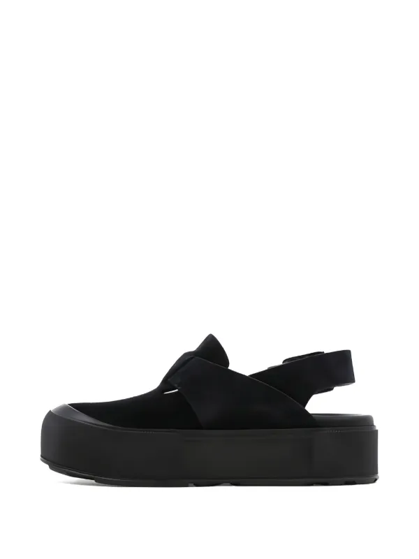 Alexander McQueen Platform Sole Sandals | Black | FARFETCH