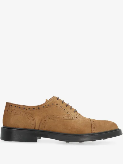 Bruno Magli suede Oxford shoes