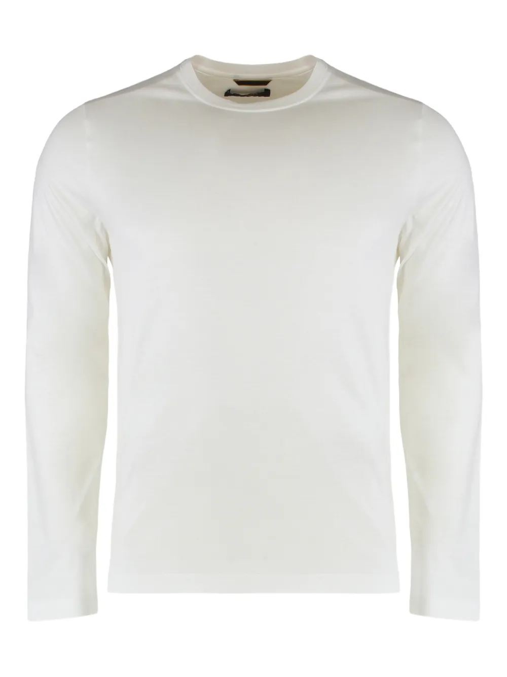 Moorer long-sleeve T-shirt - Bianco