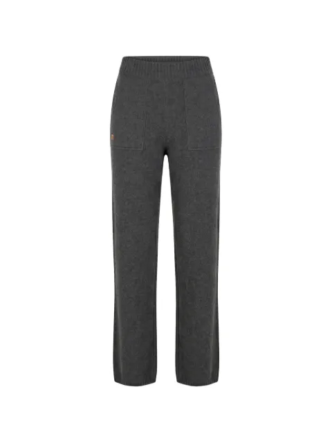 Moorer Callie knitted track pants
