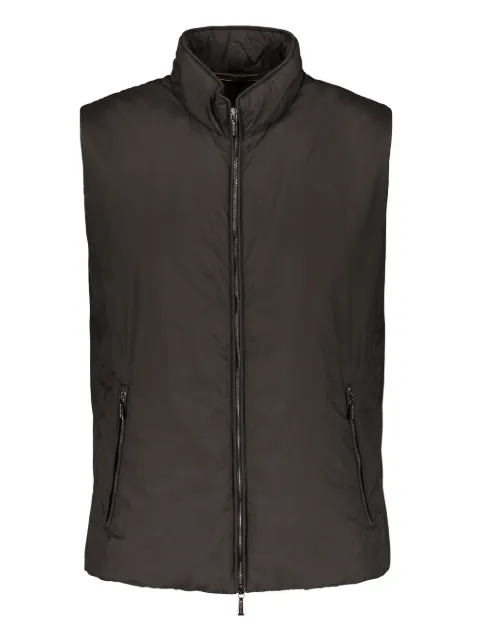 Moorer high-neck gilet