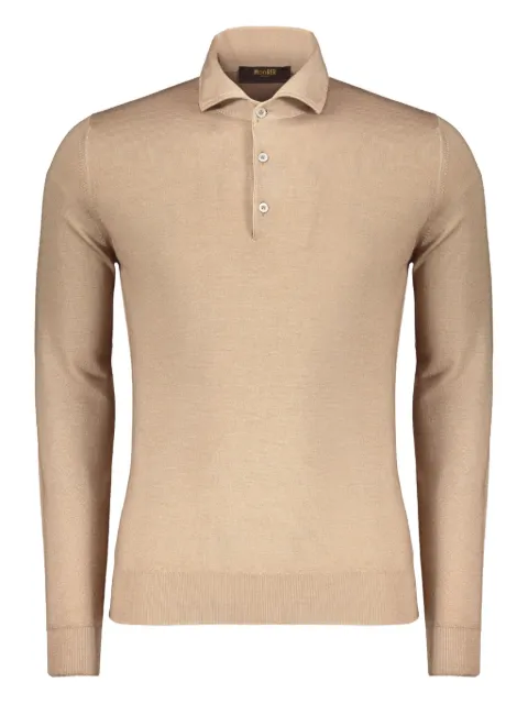 Moorer camisa con botones y manga larga