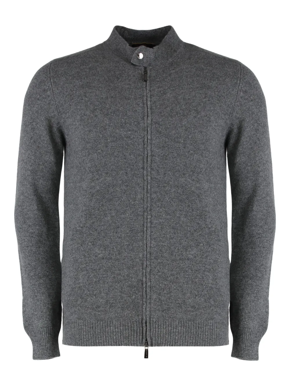 Moorer Chuck-WS3 zip-up cardigan | Grey | Image 1