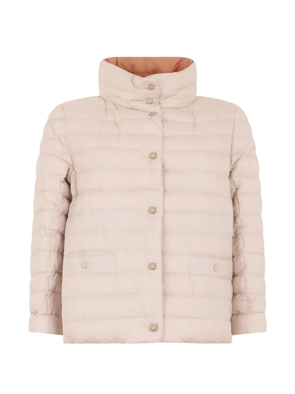 Moorer Cindy-Thc reversible quilted-down jacket - Neutrals
