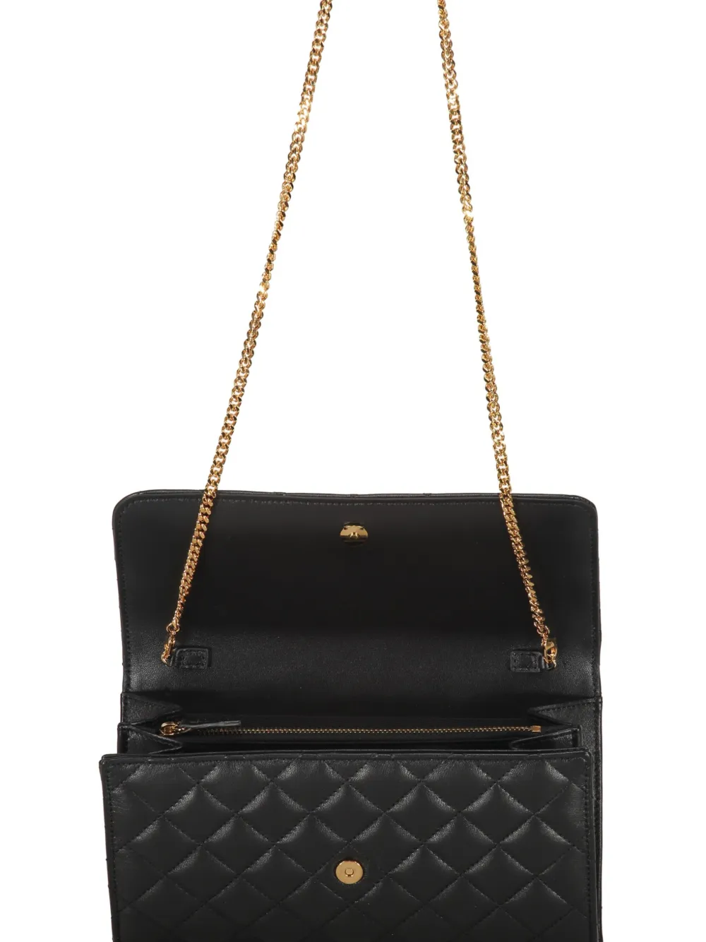 Versace Gewatteerde clutch Zwart