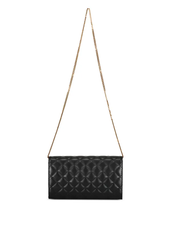 Versace キルティング クラッチバッグ Versace キルティング クラッチバッグ | ブラック | FARFETCH JP