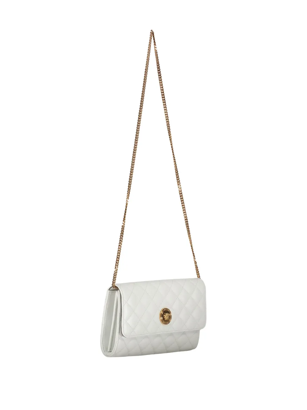 Versace Leren crossbodytas Wit
