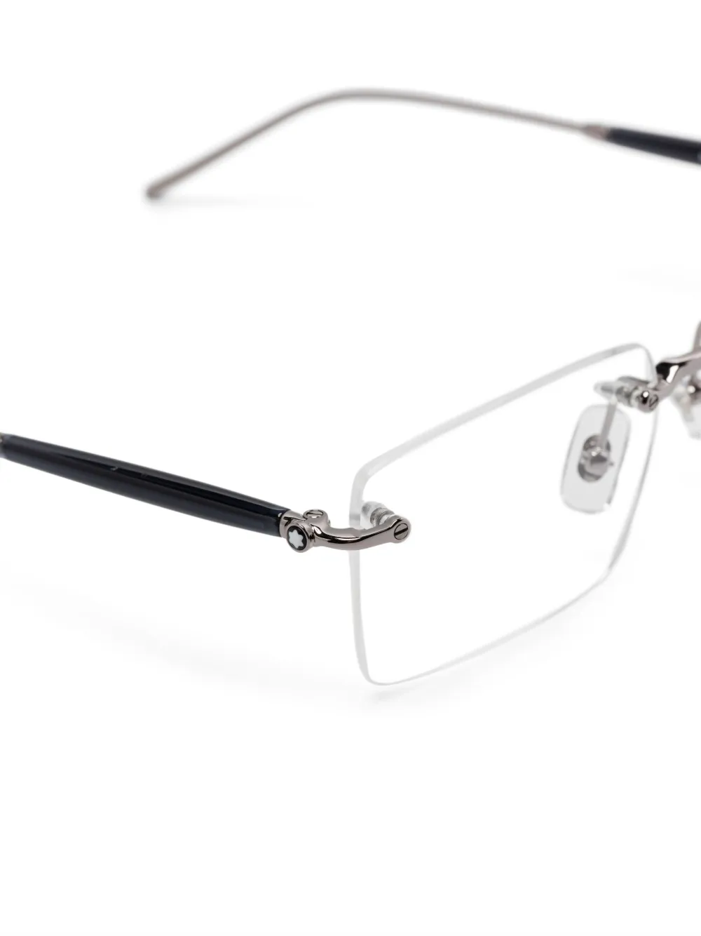 Montblanc MB0411O bril Zilver