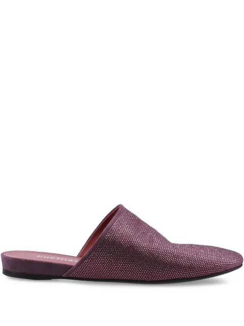 Premiata rhinestone-embellished slippers