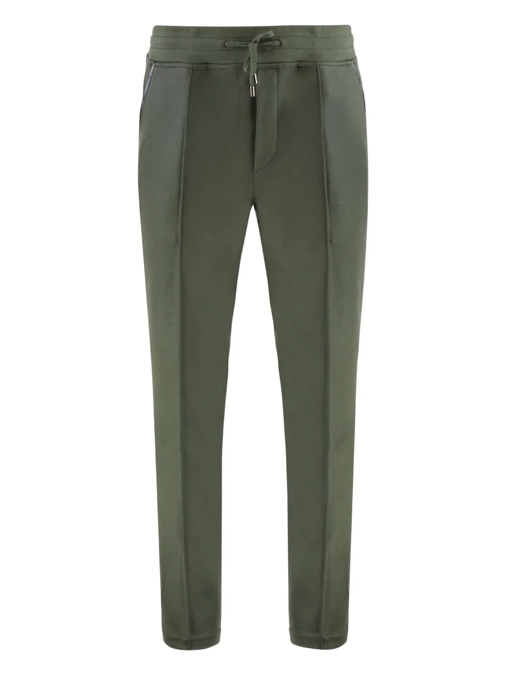 Moorer Matthew Virgin Wool Track Pants In Green