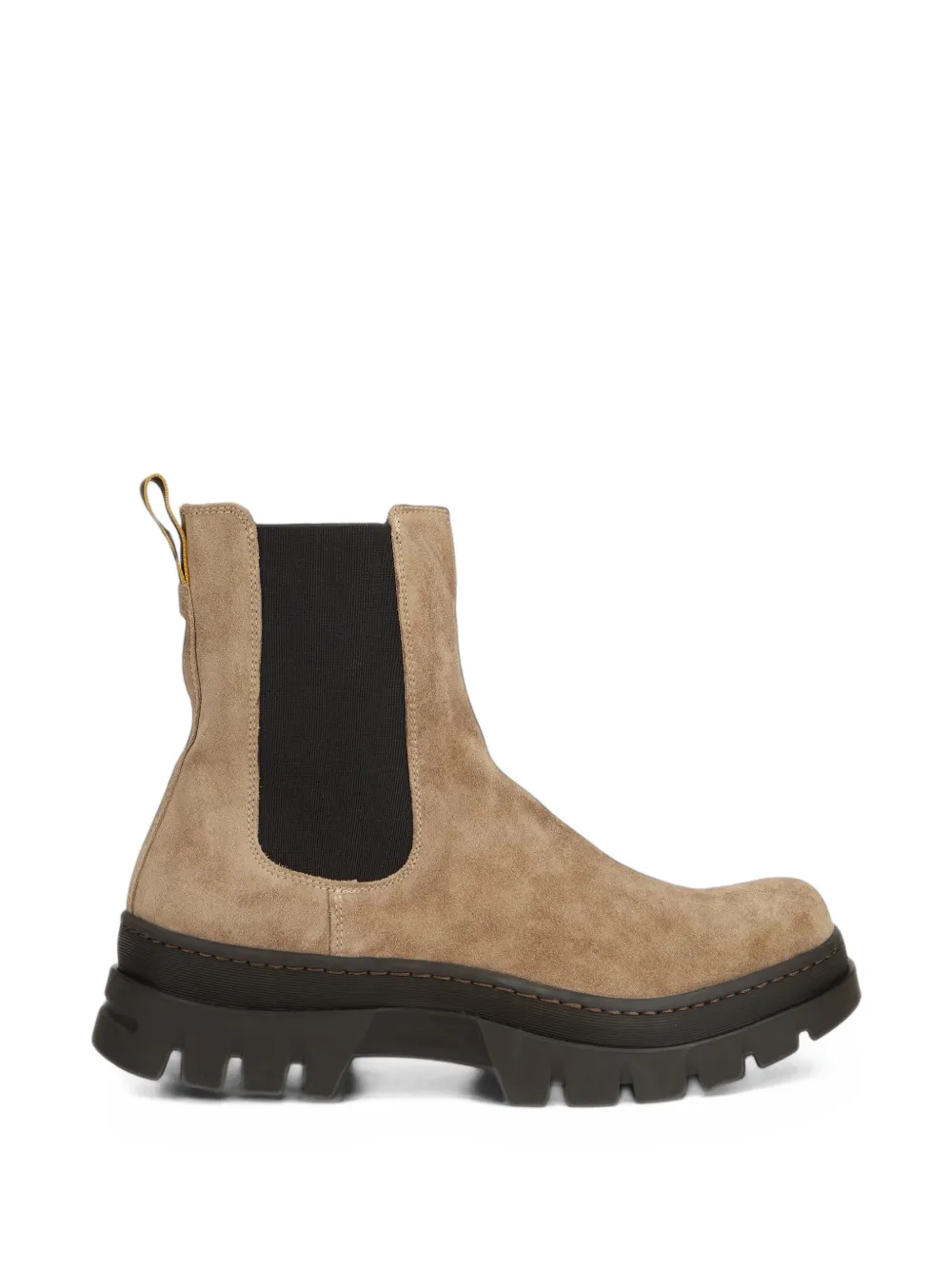 Moorer Morisot-P5 suede chunky-sole boots - Tons neutres Moorer Morisot-P5 suede chunky-sole boots - Tons neutres