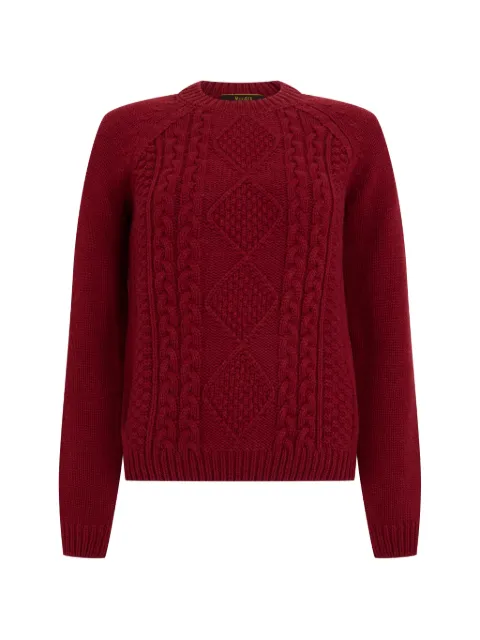 Moorer Misurina-Cws cable-knit raglan-sleeve sweater