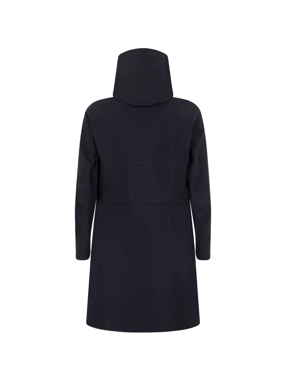 Moorer Nanga-P hooded raincoat Zwart