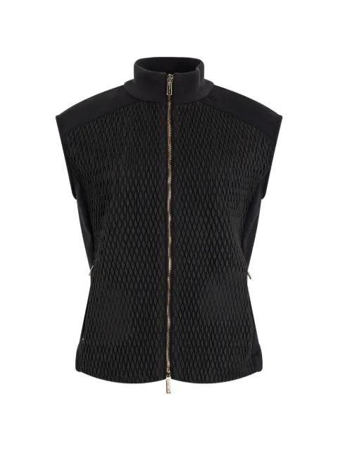 Moorer Nidy-P quilted high-neck vest