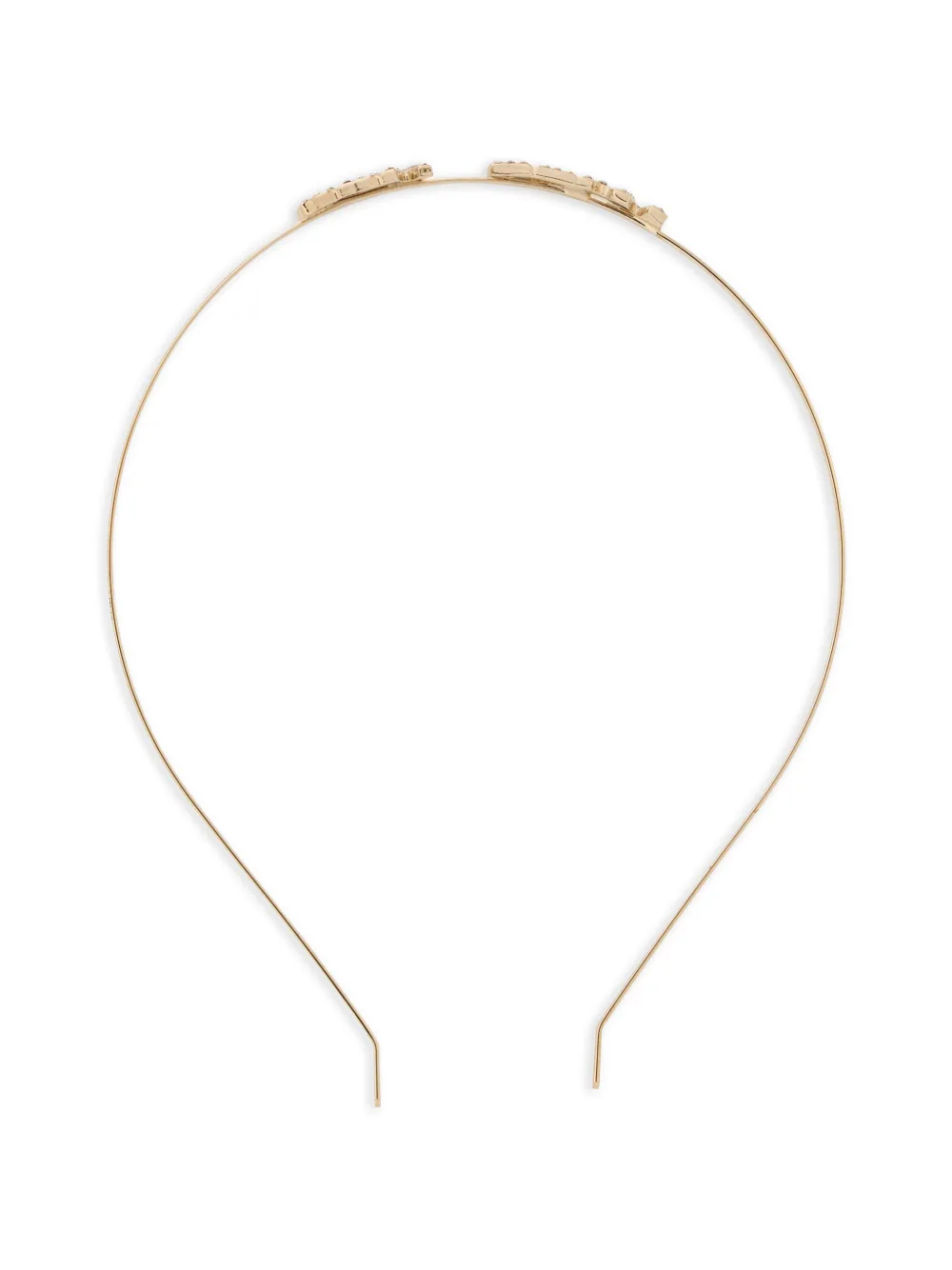 RED(V) embellished headband - Oro