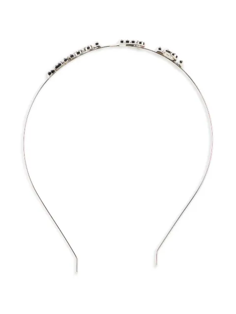 RED(V) rhinestone headband