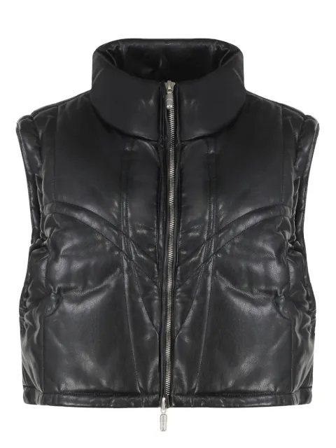 RHUDE faux-leather vest