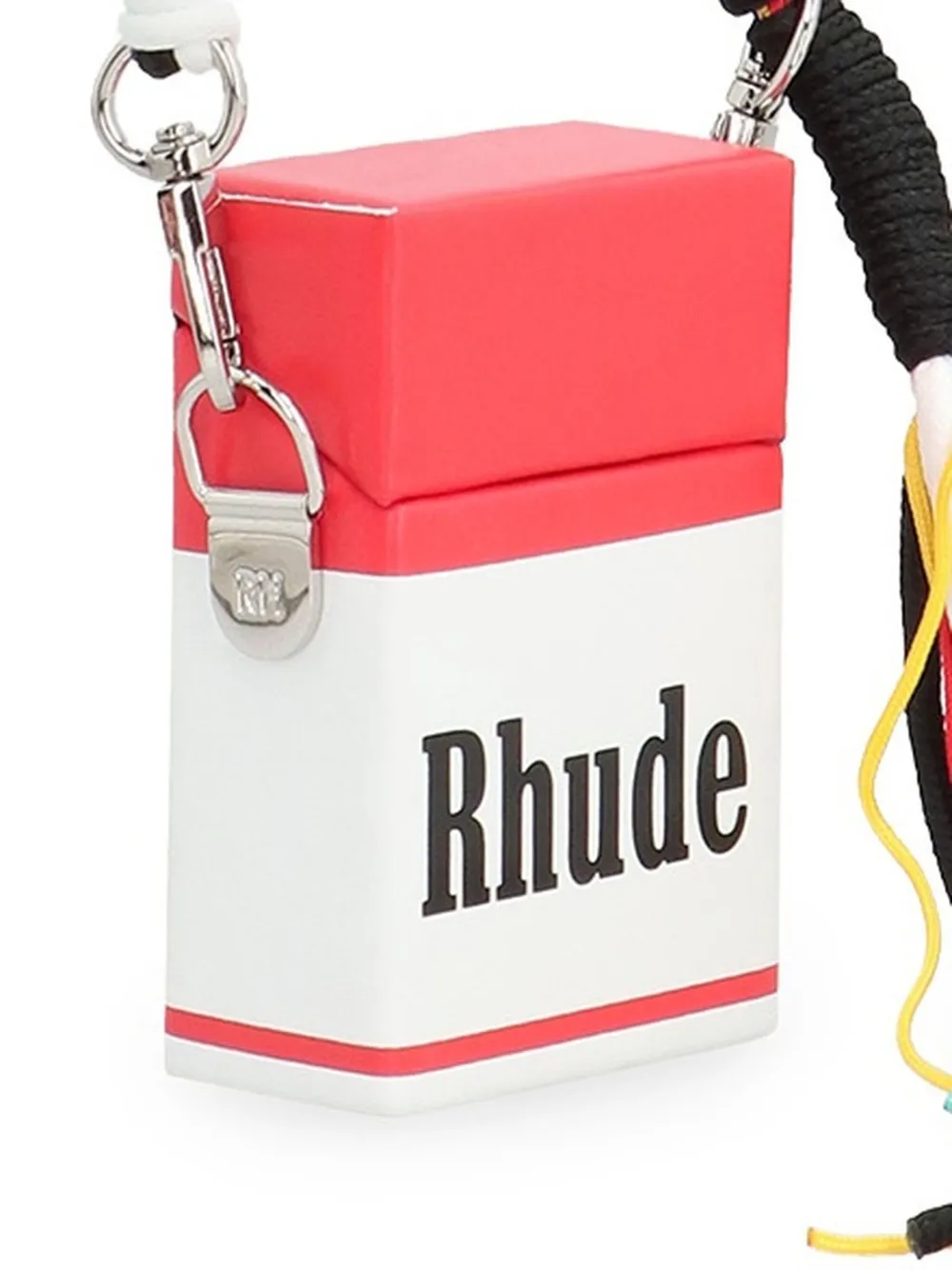 RHUDE Fumer Mal messengertas Wit