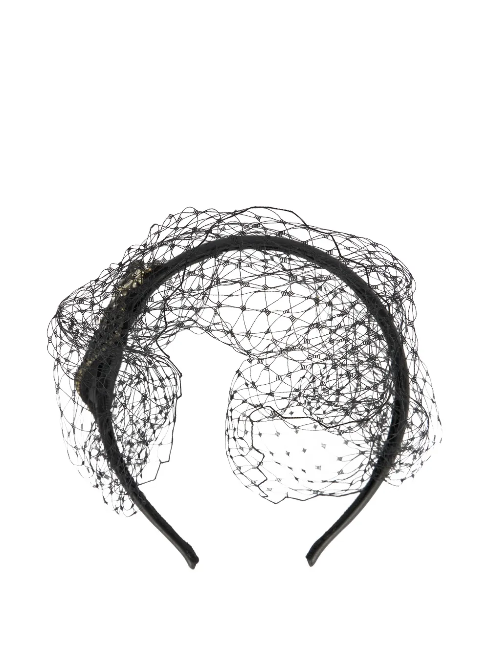 Valentino Garavani heart embellished hair accessory - Nero