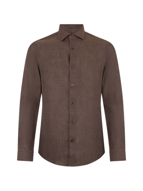 Moorer Romanys buttoned shirt