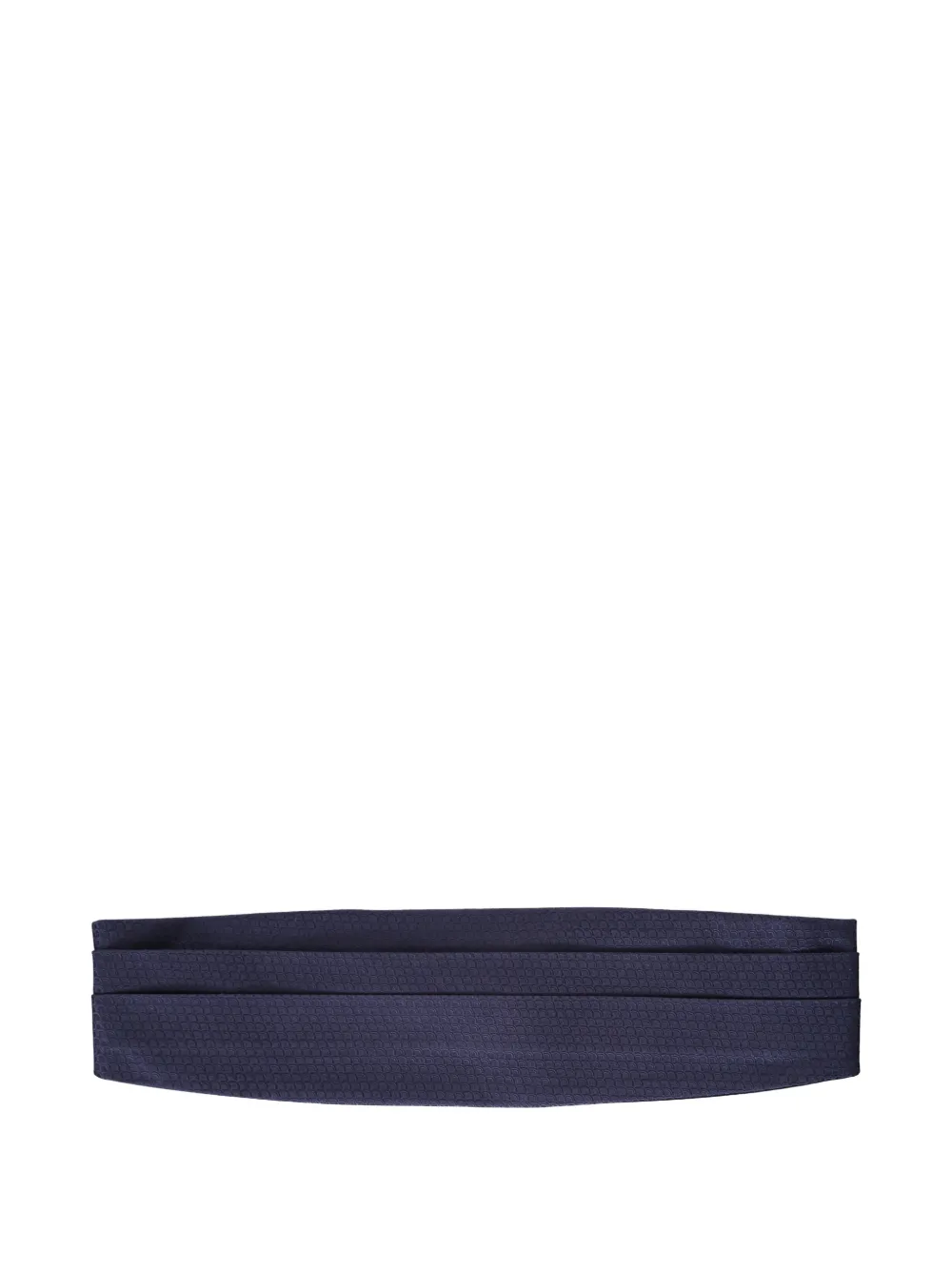 Valentino Garavani patterned cummerbund - Blu