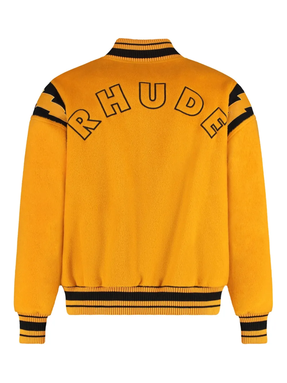 RHUDE striped-trim bomber jacket | Bomber Jackets | Image 2