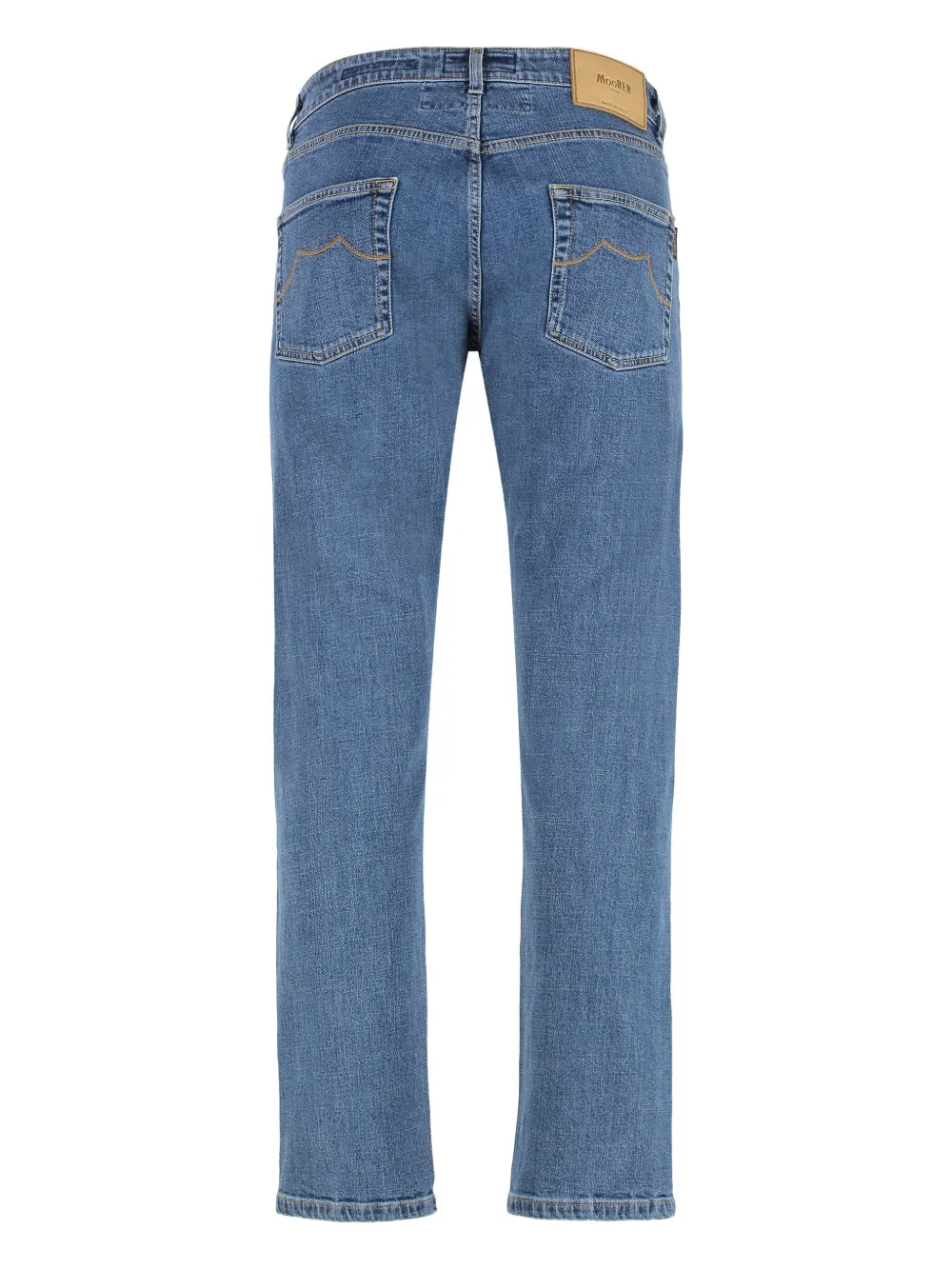 Moorer five-pocket denim jeans - Blauw
