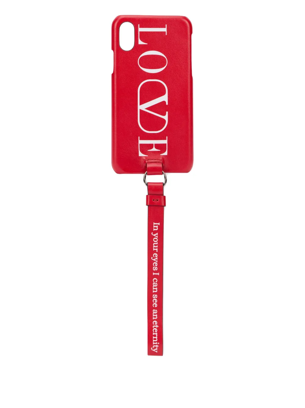 Valentino Garavani Love iPhone X case - Rosso
