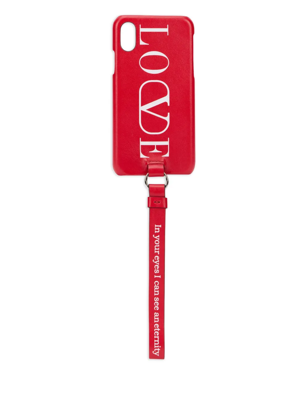 Valentino Garavani Love Iphone X Case In Red