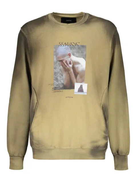 ISO.POETISM photograph-print sweatshirt