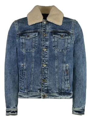Moorer Mondor-104S Padded Denim Jacket | Blue | FARFETCH