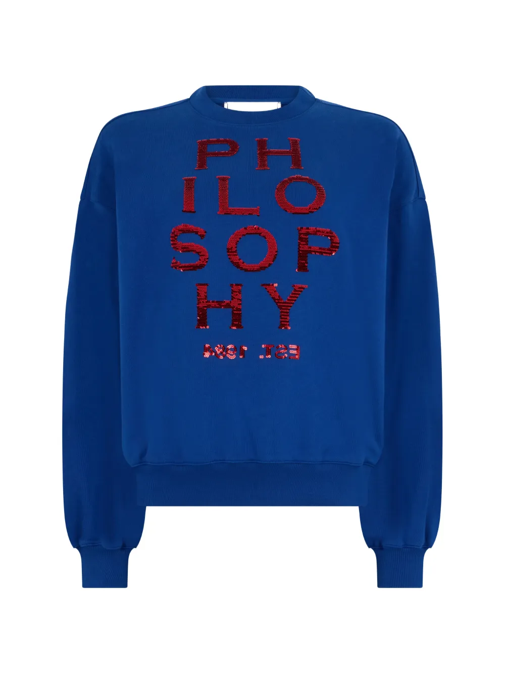 Philosophy Di Lorenzo Serafini sequin sweatshirt - Blu
