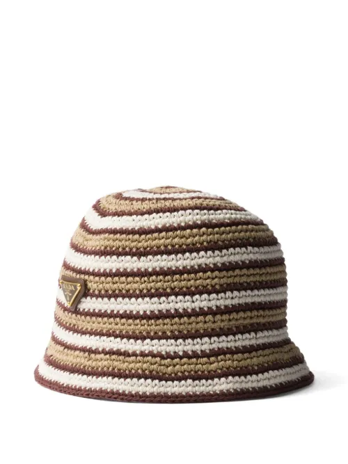 Prada bob en crochet - Tons neutres - Prada - Modalova