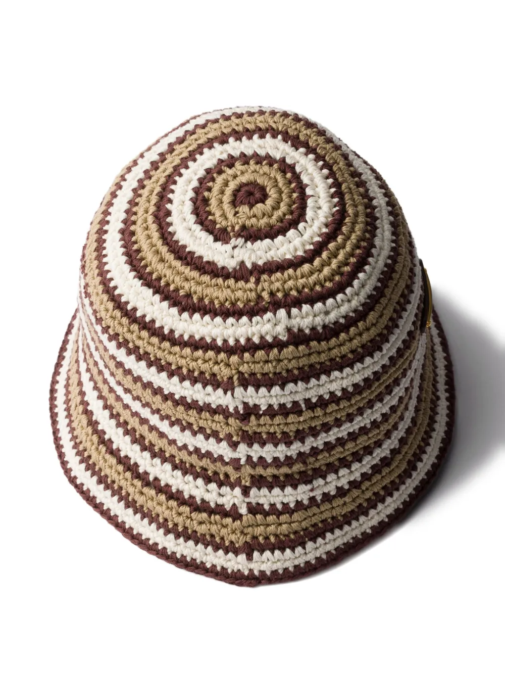 Prada Gehaakte vissershoed - Beige