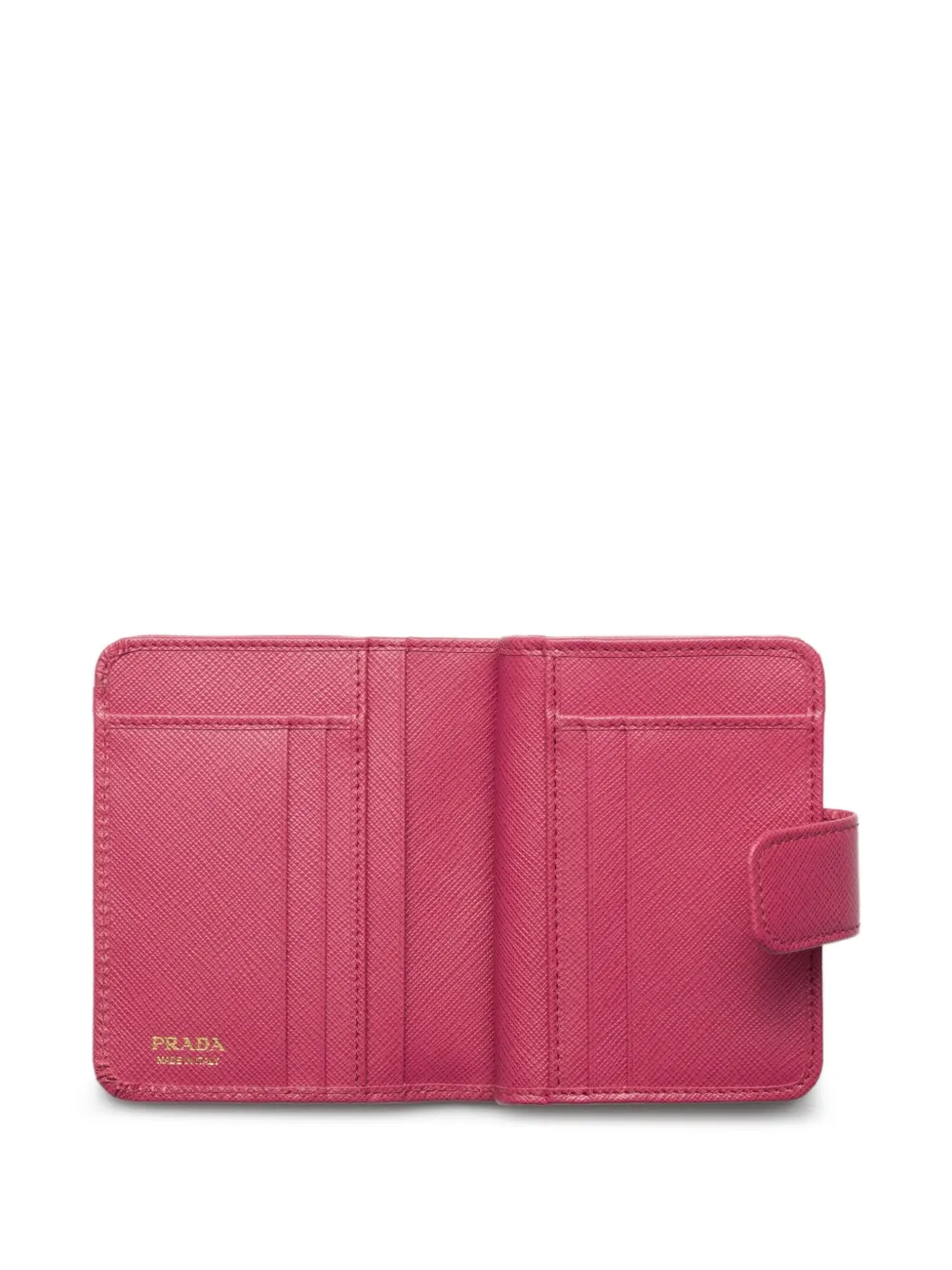 Prada Portemonnee van saffiano leer Roze