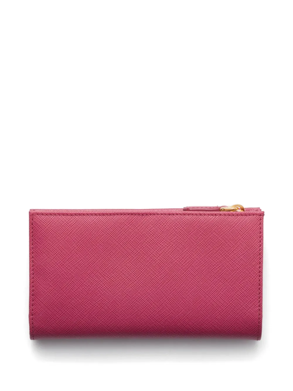 Prada Saffiano grote portemonnee - Roze