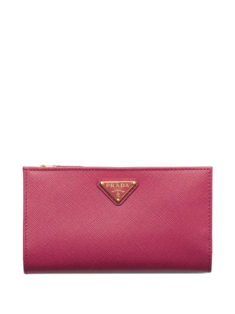 Prada large Saffiano wallet