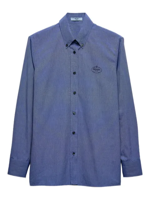 Prada camisa de popelina