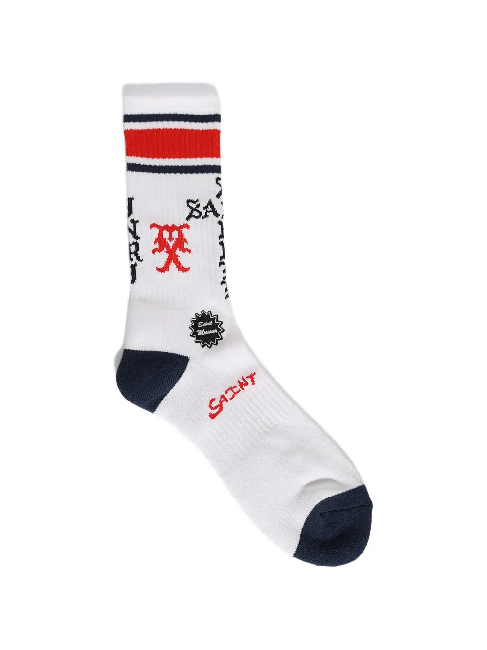 SAINT MXXXXXX Sinner socks - Bianco