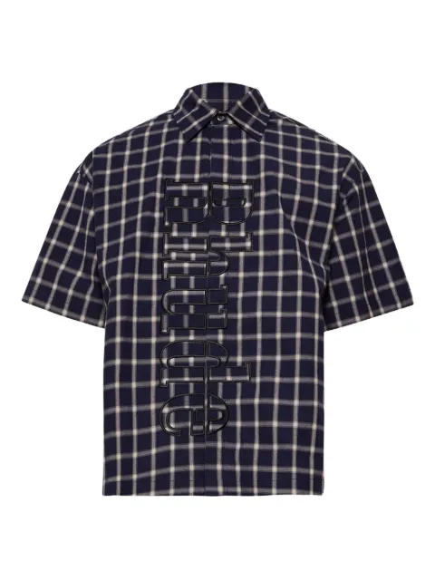 RHUDE checked-pattern shirt