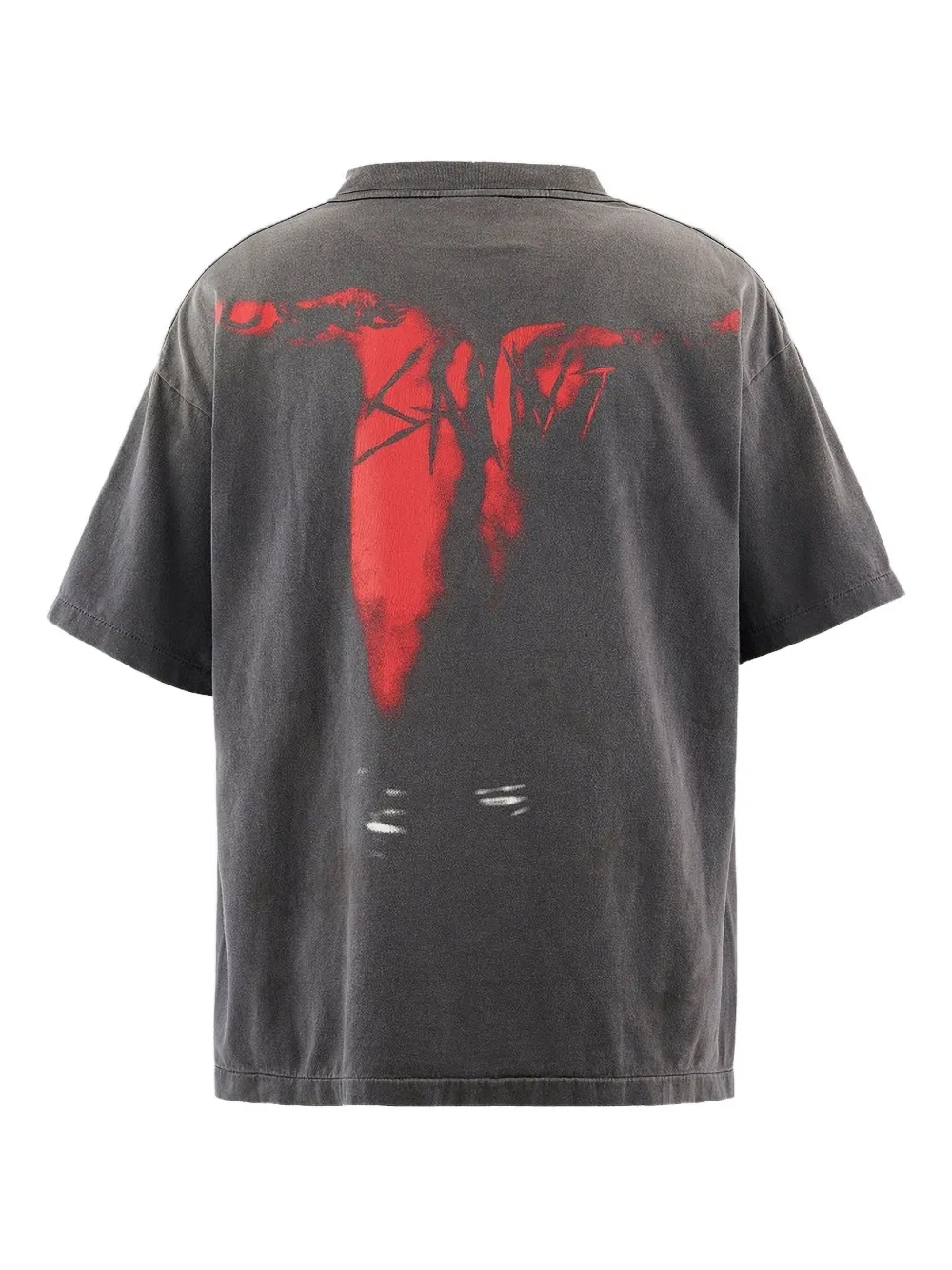 SAINT MXXXXXX graphic-print T-shirt - Grijs