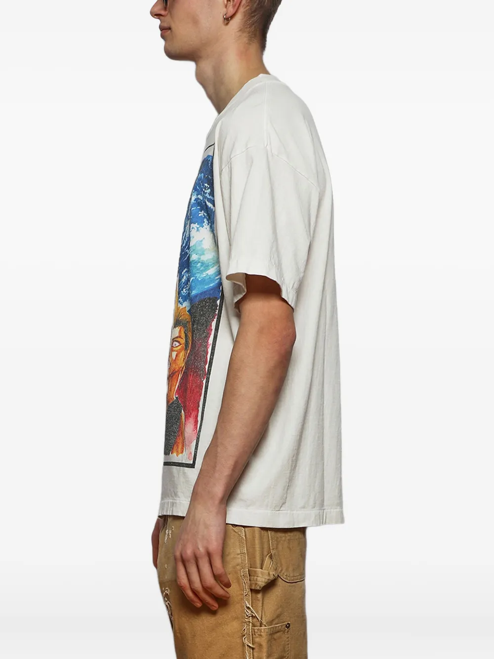 SAINT MXXXXXX T-shirt met grafische print Wit