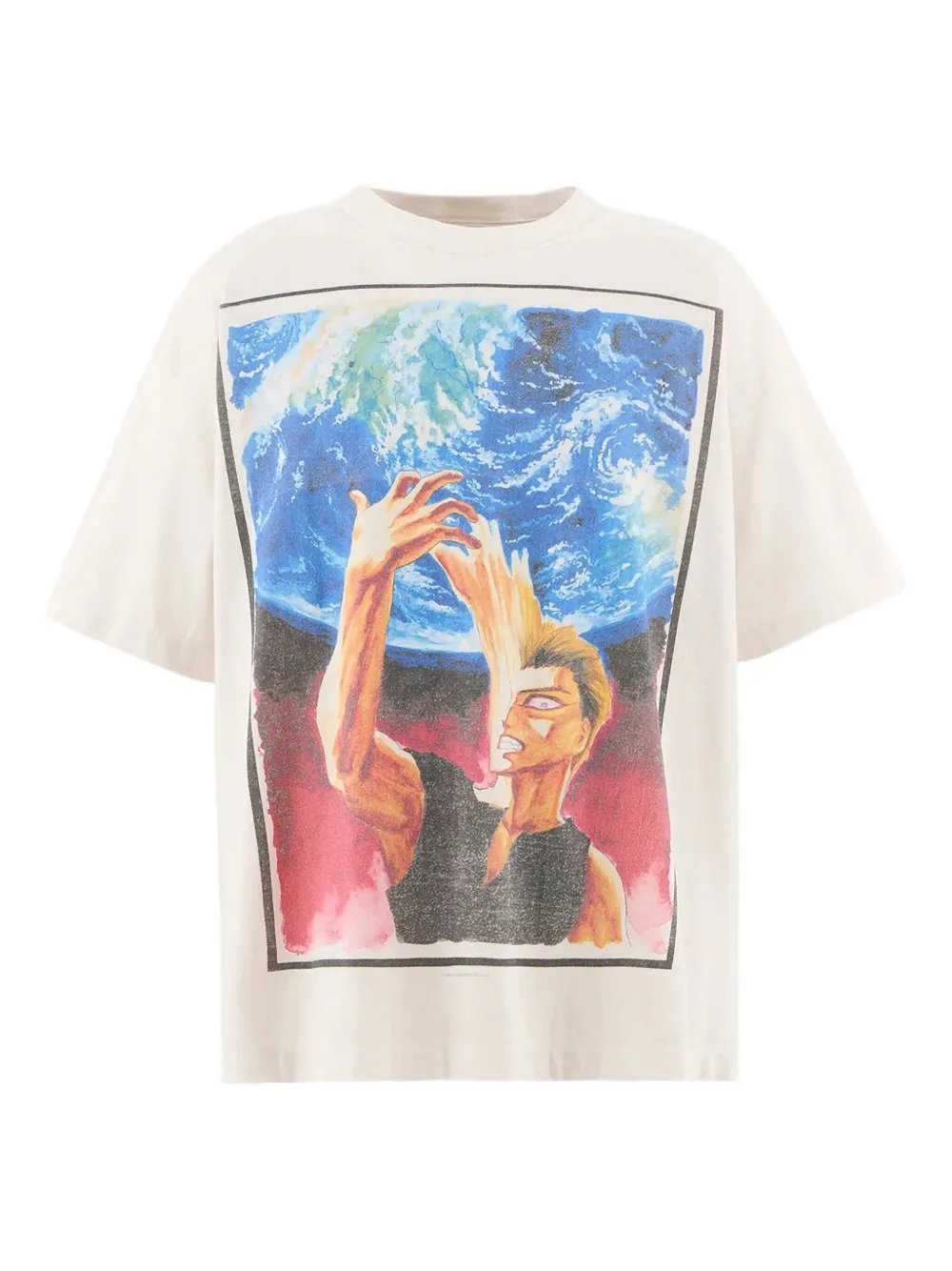 SAINT MXXXXXX playera con estampado gráfico | blanco | Image 1