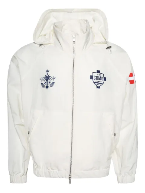 RHUDE FC Como hooded jacket