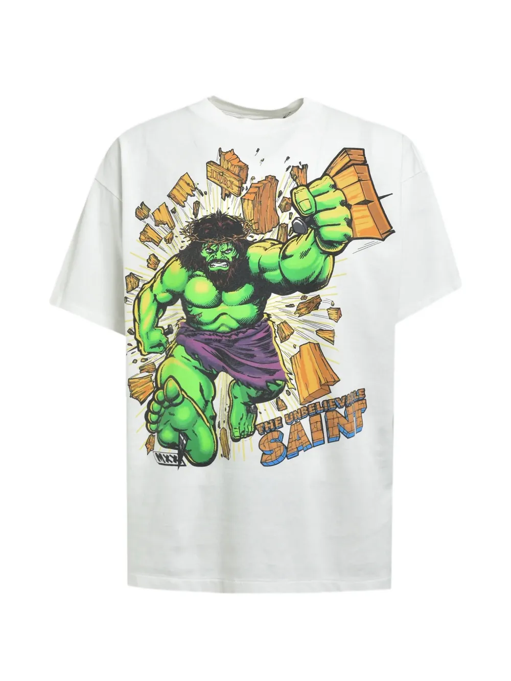 SAINT MXXXXXX graphic T-shirt - Bianco