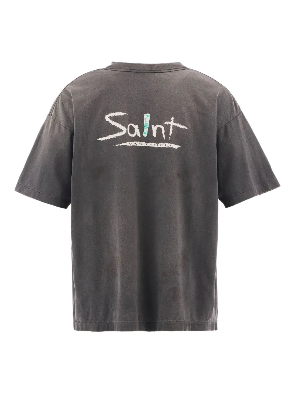 SAINT MXXXXXX Furious 7-graphic T-shirt | Grey | FARFETCH FI