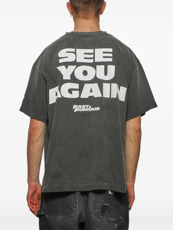 SAINT MXXXXXX x Fast & Furious T-shirt | Grey | FARFETCH