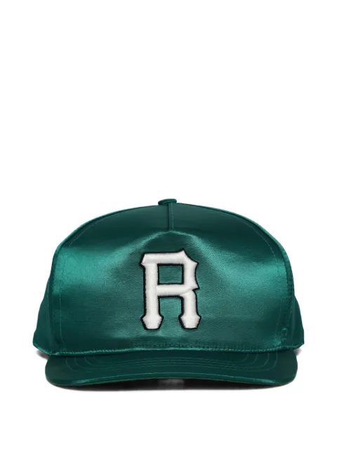 RHUDE gorra de béisbol con efecto satinado