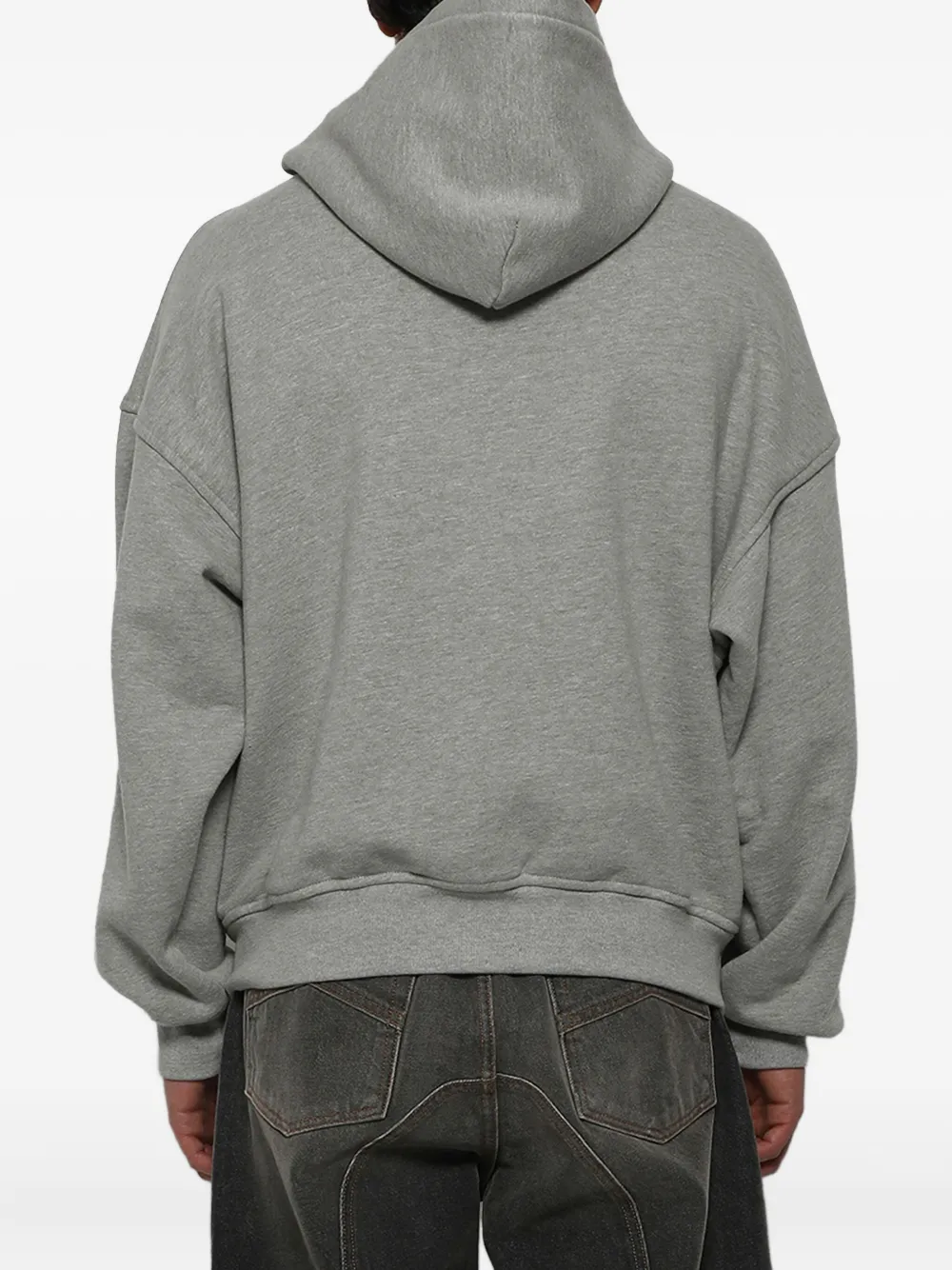 RHUDE Youth Of America hoodie met rits Grijs